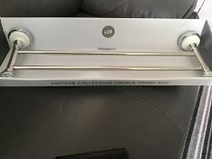 Dunelm Vintage Double Towel Rail