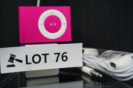 RRP £89.99 Apple iPod Shuffle 2nd Generation 1GB Pink
