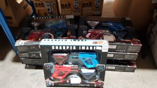 9 X Sharper Image Two Player Electronic Space Laser Tag
