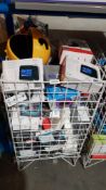 Contents Of Cage Ð Mixed Tech Goods To Inc Pacman Light, Weather Station, Bluetooth Speakers,...