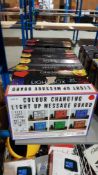10 X Mixed Style Light Message Board / Light Box