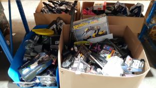 Contents Of 2 Boxes Ð Mixed Items To Inc Robot Arm Kit, Retro Mini Arcade, Super AR Gun & Led...