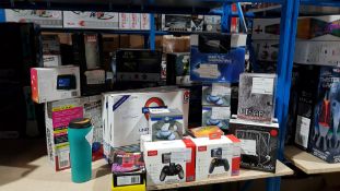 Approx. 21 Items To Inc Underground Light Sign, Mini RC Submarine, Ipega Golden Warrior Wireles...