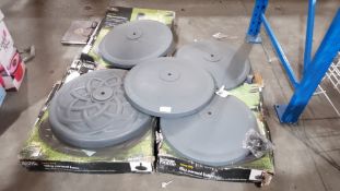 5 X Parasol Base
