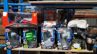 Approx. 16 Items Ð Mixed Lot To Inc Marvel 3D Deco Lights, RC La Ferrari, My Pick N Mix & Fa...