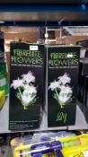 8 X Mixed Fibrolite Flowers