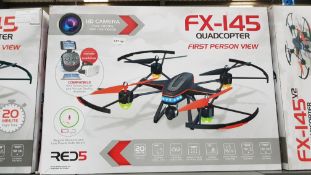 3 X Red5 Fx-145 V2 Quadcopter FPV
