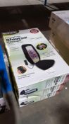 3 X Homedics Extended Track Shiatsu Massager With Heat