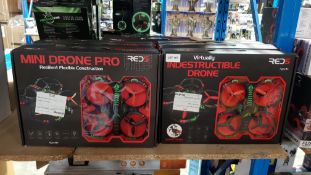 7 X Red5 Mini Drone Pro / Virtually Indestructible Drone