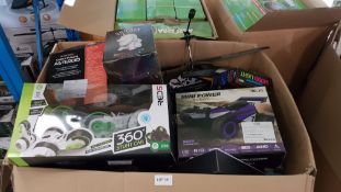 Contents Of Box Ð Mixed Red5 / Menkind Items To Inc 360 Stunt Car, Mini Powr Buggy, Mood Ligh...