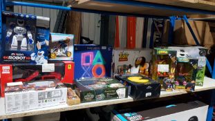 13 Items Ð Mixed Lot To Inc Motion Robot, PlayStation Icons Light Xl, Flip Speeder, Poker Pro...