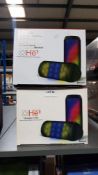 8 X He Hexagon T900 Premium Wireless Speaker With Led Lightshow