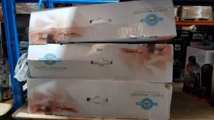 3 X Well Being Shiatsu Massager Triple Mode Back Massage Chair