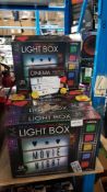 10 X Mixed Style Light Box / Cinema Box