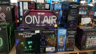 Approx. 13 Items Ð To Inc Realistic Jellyfish Lamp, Jellyfish Tank, My Jellyfish Lamp & Jelly...