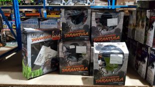 12 Items Ð 11 X Red5 RC Wall Climbing Tarantula & 1 X Creepy Creatures RC Tarantula