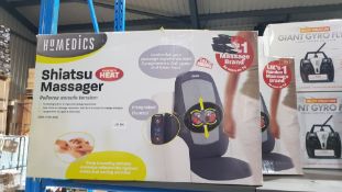 2 X Homedics Shiatsu Massager With Heat