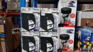 9 Items Ð 6 X Digital ATM Machine & 3 X Mixed Digital Coin Sorters