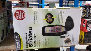 3 X Homedics Extended Track Shiatsu Massager With Heat