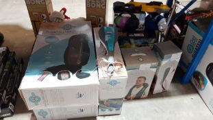 6 Items Ð 2 X Well Being Shiatsu Massager Triple Mode Back Massage Chair, 1 X Full Body Massa...
