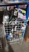 Contents Of Cage Ð Mixed Tech Items To Inc He Bluetooth Speaker, ATM Touch Screen Bank,. RC W...