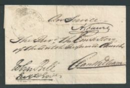 Cape of Good Hope c1830 On Service wrapper with GPO Cape Town cods to Clanwilliam, with a superb imp