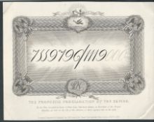 PROPHETIC PROCLAMATION OF THE EMPIRE VOTES FOR PRINCE LOUIS NAPOLEON FRANCE 1853 The Prophetic Proc