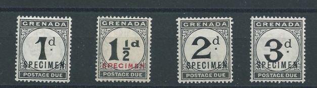 Grenada 1921-22 Postage Due set of four values overprinted 
