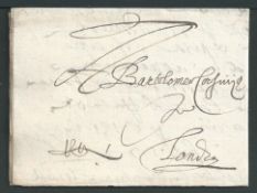 Belgium Antwerp 1600 Entire letter dated September 1600 from merchants Giuseppe Lorenzo Arnolfini an