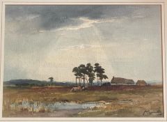 Wycliffe Eggington 1875-1951 Original signed watercolour 