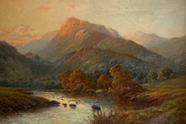 Alfred Fontville de Breanski 1877-1957 exhibited RA, RBA signed original Oil Landscape view
