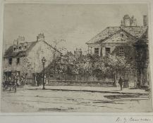 David Young Cameron signed etching 