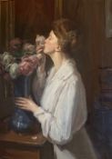 Floral Bouquet. signed oil painting by Gavin Malcolm 1874-1956 R.P 1919, A.R.S.A 1920, S.S.A