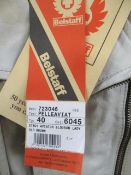 Brand new Belstaff model 923503 leather aviator blouson ladies old brown 80th anniversary jubil...