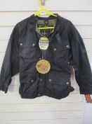 Brand new Belstaff original trialmaster wax coated jacket black prince range size 42