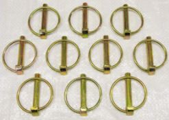1000 x 6mm lynch pins (ags37)