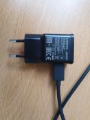 genuine samsung european 2 pin charger from the box rrp£40 plug + type-c cable