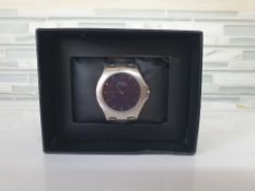 guess micro steel wrist watch g75409g