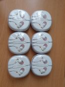 6 x new high quality earphones with mic volume control buttons rrp £30