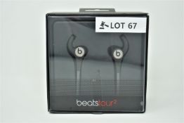 Beats by dr dre tour 2 in-ear earphones -black