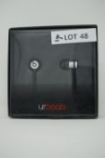 Beats by dr dre ur in- ear earphones -spacegrey