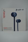 Beats by dr dre ur in- ear earphones -blue