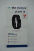 Fitbit charge 2 heart rate fitness wrist band - black