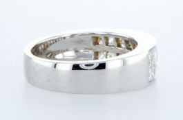 14 kt. White gold - Ring - 1.28 ct Diamond - Diamonds