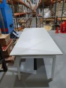 White Meeting Table