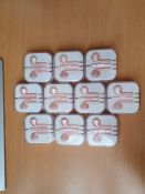 10 x new rose gold earphones rrp £50 perfect christmas stocking fillers