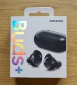 new sealed samsung galaxy buds+ wireless earbuds black rrp £249