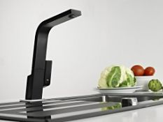 NEW (K186) Teka Icon 915 Black 33.915.02.1N. RRP £178.99. Complete set: mixer, flexible hose; ...