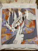 The Wacky Wabbit Limited Edition Print RARE