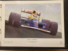 John Batchelor Limited Edition Print, Champion